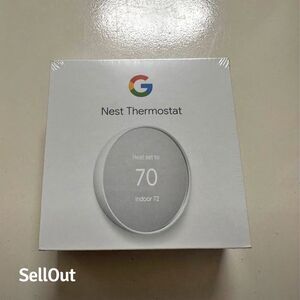 Nest Smart Thermostat Snow Wi-Fi Energy Saving 2023 Model